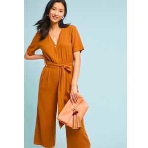 TROVATA X BIRDS OF PARADISE Bella Cropped Jumpsuit